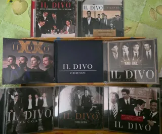 Lote 8 CDs Il Divo