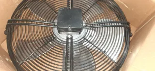 Ventilador industrial metal y plástico