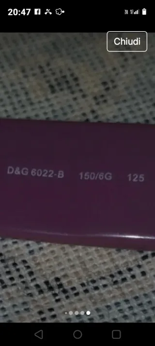 Occhiali Dolce & Gabbana vintage piccolo