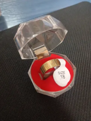 Lote 4 Anillos Talla 18