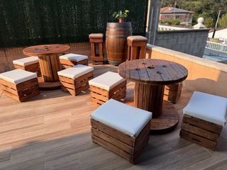 BOBINAS CARRETE MADERA CABLE CHILLPALET