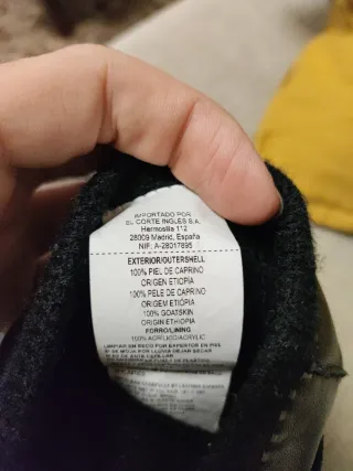 Guantes Emidio Tucci Piel Negro para hombre