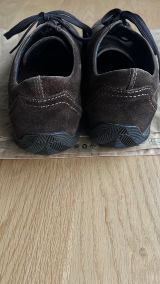 Mocasines marrones de ante “Geox”