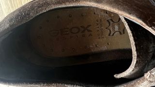 Mocasines marrones de ante “Geox”