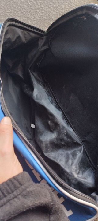 Bolsa Pádel Proton Azul y Negra Deporte Raqueta