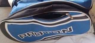 Bolsa Pádel Proton Azul y Negra Deporte Raqueta