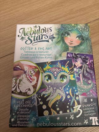 Kit Manualidades Nebulous Stars Glitter & Foil Art