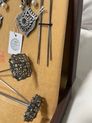 NUEVO Aderezo Fallera Plata Máximo Betro