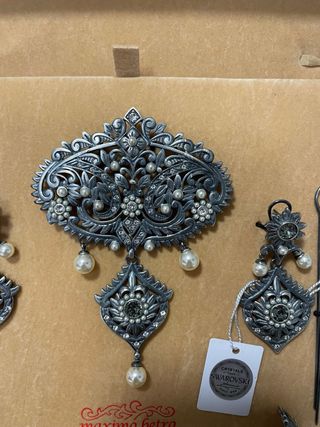 NUEVO Aderezo Fallera Plata Máximo Betro