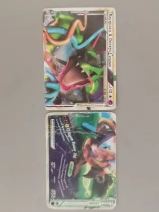 Cartas Pokémon Rayquaza & Deoxys LEGEND