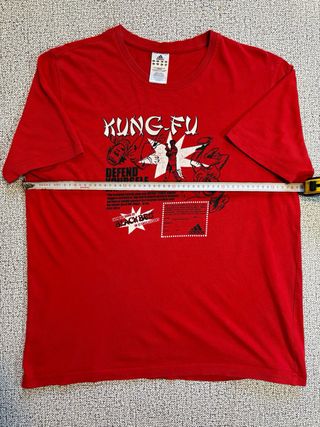 Camiseta Adidas Kung Fu Roja