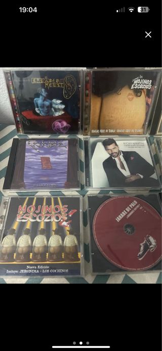 Lote CDs Varios Artistas y Grupos