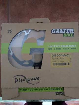 Disco Freno Galfer Wave 203mm CL
