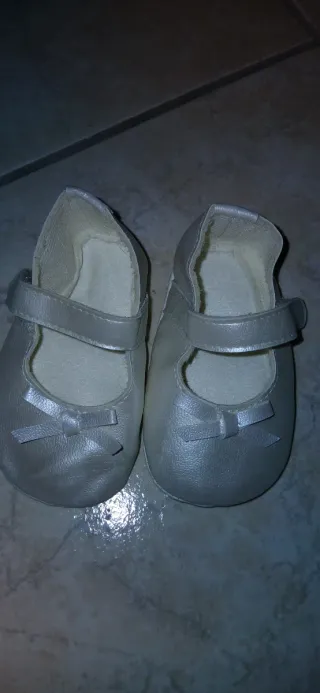 Scarpette bimba cuoricini rosa