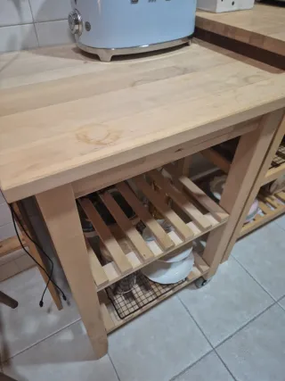 Mueble auxiliar ikea cocina