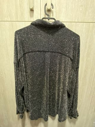 Camisa Mango Brillo Talla L