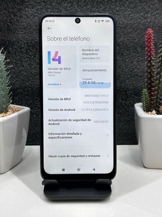 Xiaomi Redmi Note 11s 128GB Gris