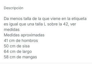 Camisa Antea Estampada Talla L