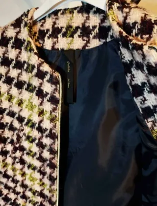 Cappotto Guttha Milano fantasia pied-de-poule