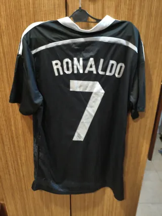 Camiseta Real Madrid Vintage Dragón Adidas Negra