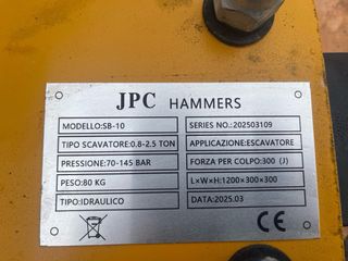 Martillo Hidráulico para Minicargadora