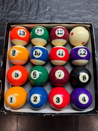 Set completo di palline da biliardo