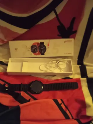 Reloj Inteligente X15 Hombre Negro/Rojo