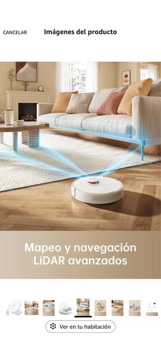 Robot Aspirador Fregona Dreame 4000 Pa