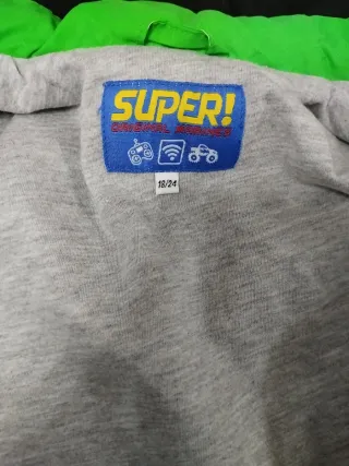 Giubbotto bambino effetto sfumato