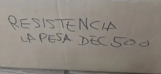Resistencias Calentador Agua 500L/250L
