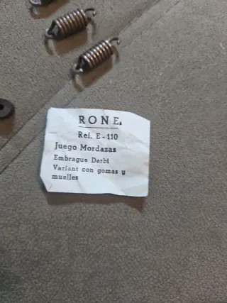 Mordazas Embrague Rone Derbi Variant