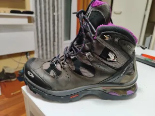 Botas Salomon Gore-Tex Marrón/Morado/mujer