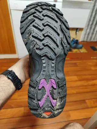 Botas Salomon Gore-Tex Marrón/Morado/mujer