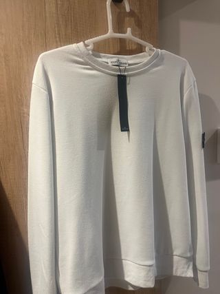 Sudadera Stone Island Blanca