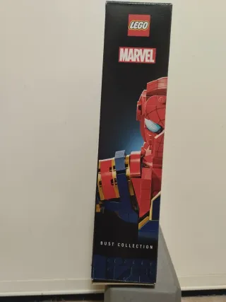 Caja VACIA LEGO 76326 Iron Spider-Man Bust