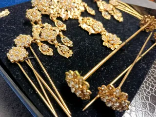 Aderezo Fallera dorado