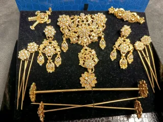 Aderezo Fallera dorado