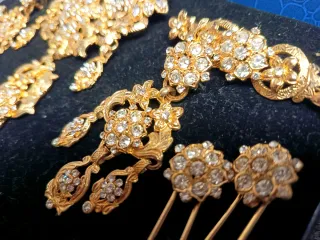 Aderezo Fallera dorado