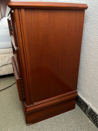 Conjunto muebles habitacion con armario,comoda etc