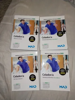 Pack completo de libros MAD – Celador/a SAS 2024