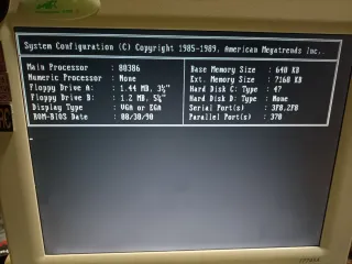 Pack Retro 80386 Placa base +procesador + RAM