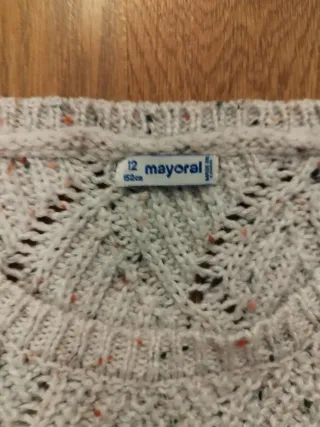 Jersey calado jaspeado Mayoral T.12