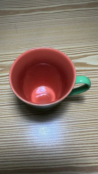 Lote Taza Cerámica Bicolor 250 ml