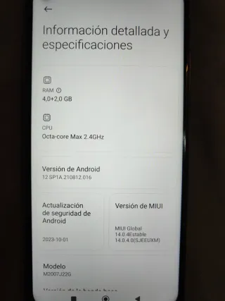 Xiaomi Redmi Note 9T Nero