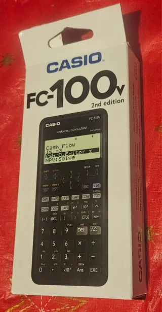 Calculadora Financiera FC-100V Casio