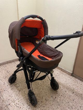 Carro Bebé Jané Carrera Marrón/Naranja 3 piezas
