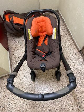 Carro Bebé Jané Carrera Marrón/Naranja 3 piezas