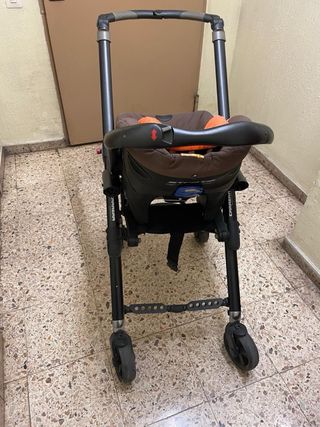 Carro Bebé Jané Carrera Marrón/Naranja 3 piezas