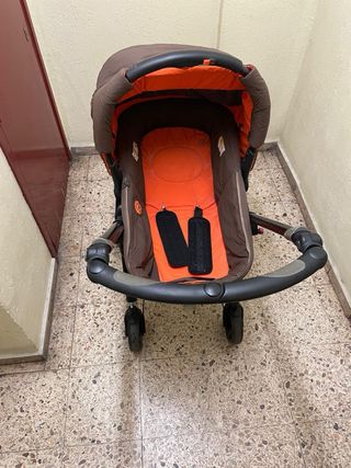 Carro Bebé Jané Carrera Marrón/Naranja 3 piezas