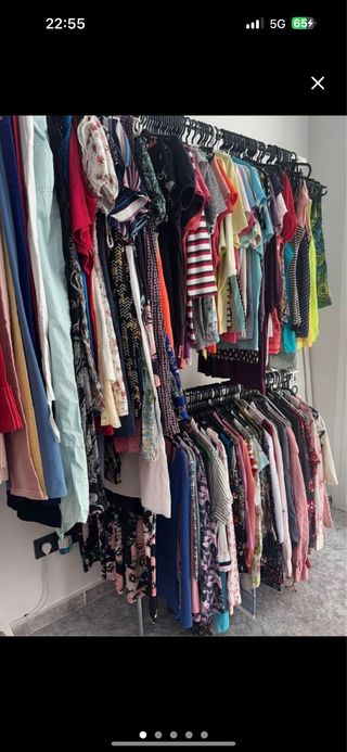 Ropa de mujer por kilos. Lote 19 kg